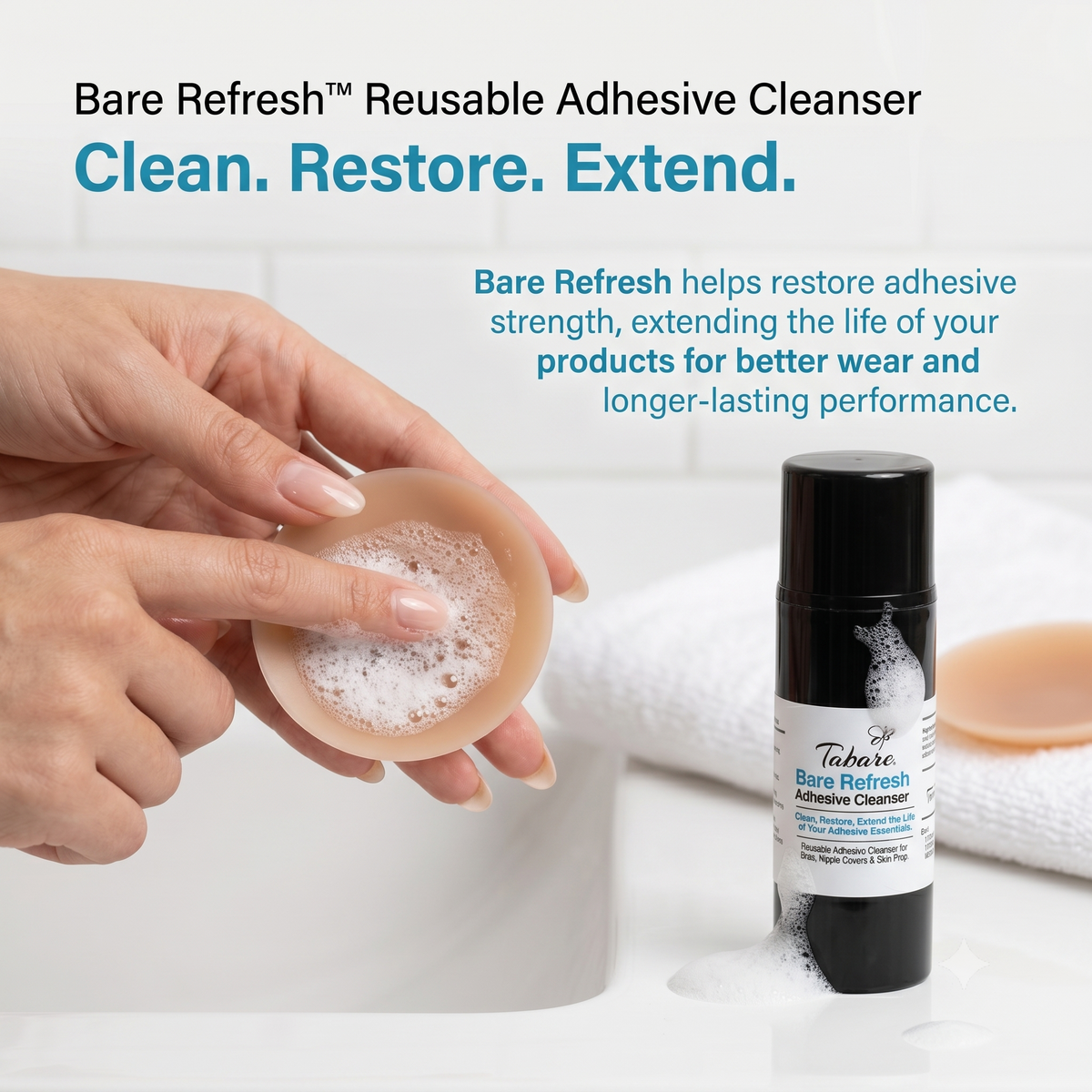 Bare Refresh™ Adhesive Cleanser