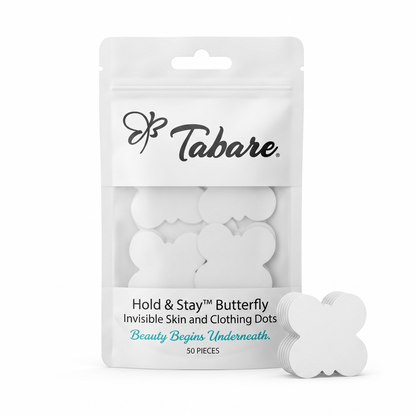 Hold & Stay™ Butterfly Invisible Skin and Clothing Dots